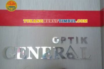 jual letter timbul stainless kudus